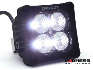 Ford Bronco Lighting Upgrade - ZROADZ - A-Pillar Dual Mount - 3in White LED Pods